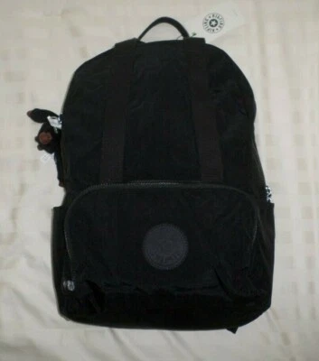 NWT Kipling PIPPIN Large Backpack with Laptop Protection BLACK TONAL KI1361 - Image 1 of 4