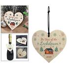 Heart Wooden Tags with Strings Wooden Shapes Gift Tags for Christmas Decoration