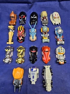 2009 Lot of 18 Disney Racer DieCast Cars & Star Wars Darth Vader Carrying Case - Picture 1 of 7