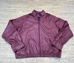 Vintage Arrow Tournament Jacket Men’s Large Windbreaker Polyester Rain Full Zip - Picture 1 of 15