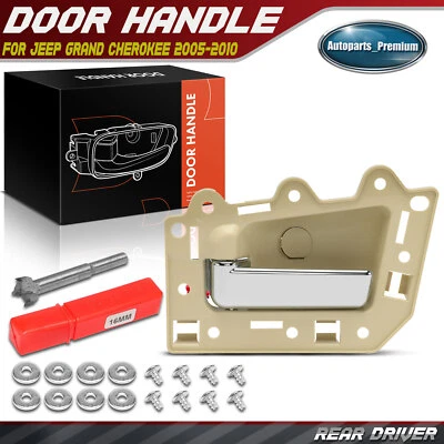 Manija de puerta interior del conductor trasero para Jeep Grand Cherokee WK 2005 2006 2007-2010 Foto 1 de 4