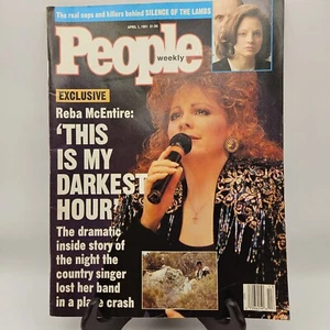 Reba McEntire People Weekly Plane Crash Silence of the Lambs 1991 - Picture 1 of 10