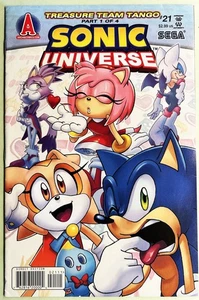 SONIC UNIVERSE Comic #21 December 2010 TREASURE TEAM TANGO 1 of 4 Bagged VF - Picture 1 of 3