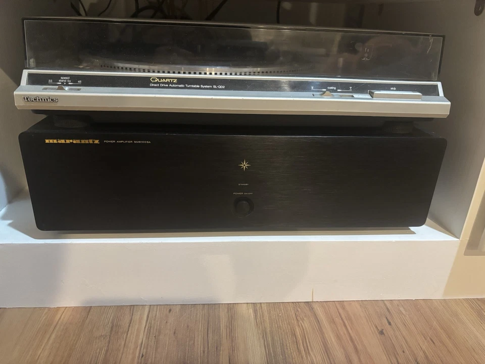 Amplificador de potência estéreo Marantz SM6100SA 50 watts manutenção limpa - Imagem 1 de 1