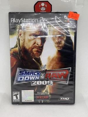 WWE SmackDown vs. Raw 2009 Featuring ECW (Sony PlayStation 2, 2008) SEALED NEW - Image 1 of 4