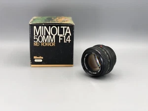 Minolta MD Rokkor 50mm f/1.4, #708-10, - SEHR GUT- - Bild 1 von 9
