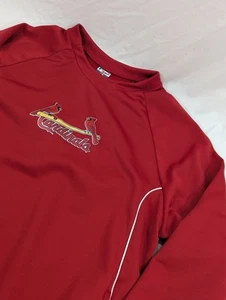 Majestic Jersey Mens Size 2XL St Louis Cardinals Therma Base Warm Up Long Sleeve - Picture 1 of 9