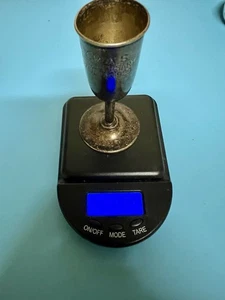 Webster Sterling Silber Kelch antik mit Gravur S.Y.M.A.S 1909-1929 20. - Bild 1 von 19