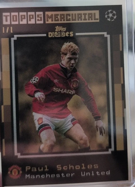 Paul Scholes Topps Decades 1/1 (Awaiting Return From PSA in Dec) Open To Offers - Image 1 of 1