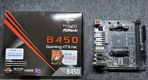 ASRock B450 Gaming-ITX/ac Mainboard gebraucht getestet - Bild 1 von 4