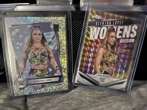 2025 Topps Chrome WWE Elektra Lopez  20/50 And 38/249 - Picture 1 of 4