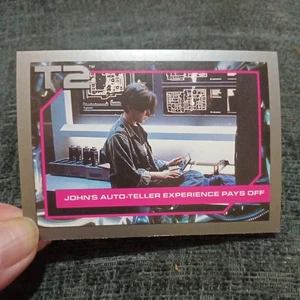 💥T2 Terminator 2 Judgment Day Impel 1991 #78 John's auto-teller card - Picture 1 of 2