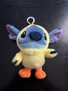 DISNEY RUZ LILO & STITCH im Entenkostüm STITCH SCHLÜSSELANHÄNGER AUFHÄNGER FIGUR! - Bild 1 von 2
