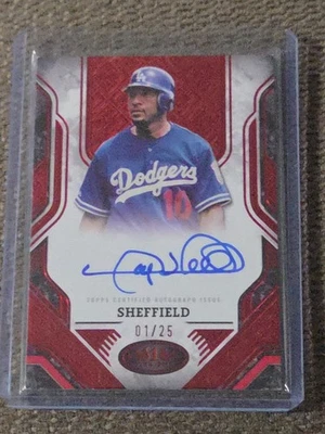 2025 Gary Sheffield Topps Tier One Prime Performers Autographs 1/25 - Image 1 of 2
