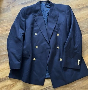 Men’s Sophisticated Navy  Daks Blazer - Picture 1 of 7