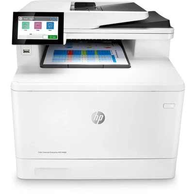 HP Color LaserJet Enterprise M480f Multifunction Duplex Printer Print Scan Copy - Image 1 of 4
