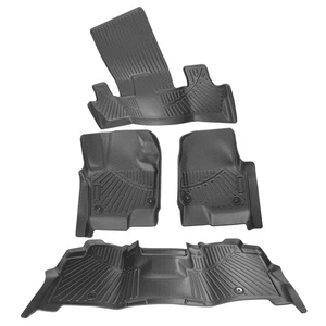 1st Row Floor Mats + 2nd & 3rd Row Floor Mat For Ford Expedition Max TPE 18-24 - Picture 1 of 19