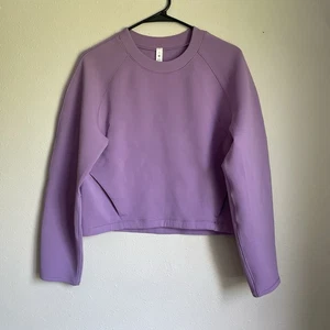 Lululemon Damen Airwrap Rundhalsausschnitt Größe 6 lila  - Bild 1 von 7