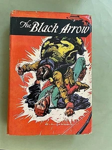 Antique The BLACK ARROW by STEVENSON G. L. Lawson 1930"s Famous Series - Picture 1 of 5