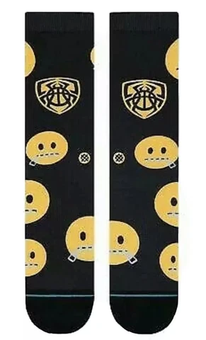 Stance NBA Donovan Mitchell Zip It 2 Crew Socks Men's Size Large 9-13 NWT Cover