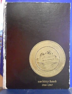 Vietnam War 1966-67 US Navy USS KITTY HAWK CVA-63 CRUISE Book & Color Photo - Picture 1 of 12