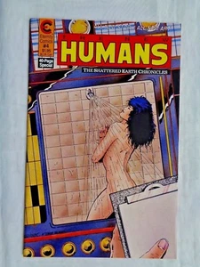 The New Humans # 4 de marzo de 1988 Eternity Comics Lim & Lawrence primera impresión casi nuevo (9,4) - Imagen 1 de 8