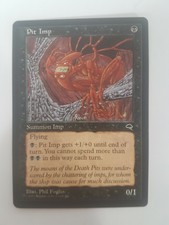 Pit Imp Magic the Gathering MTG Tempest Black Common