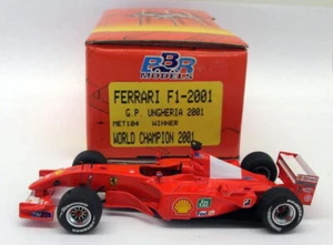 BBR 1/43 Scale built kit MET101 Ferrari F1 2001 GP Ungheria 2001 Win Schumacher - Foto 1 di 4