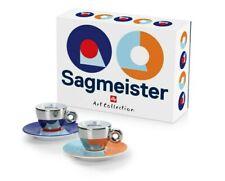 illy Art Collection 2020 Stefan Sagmeister  - 2 Espresso Cups Limited Edition