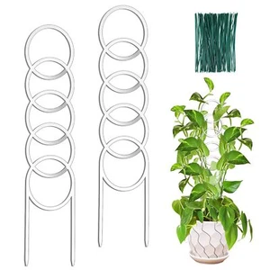 Garden Trellis for Climbing Plants Flower Pots Vine Support Gaden Outdoor - Picture 1 of 6