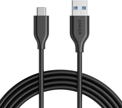 Anker USB C Cable, Powerline USB 3.0 to USB C Charger Cable (6ft) - Image 1 of 4