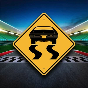 Muscle Car Burnout Schild - 70er Chevele SS - Chevy Super Sport - Hot Rod Shop Dekor - Bild 1 von 4
