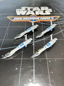 2015 Micro Machines Star Wars Clone Wars Lot X4 Invisible Hand Grevious’ Ship - Picture 1 of 1