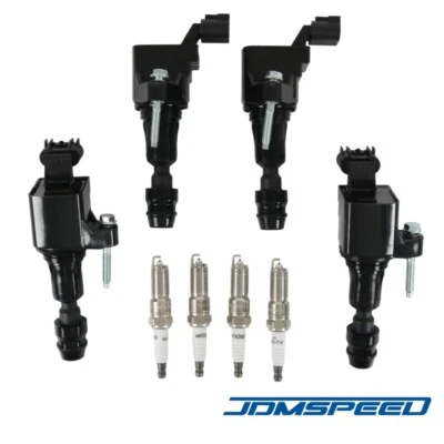 4PCS Ignition Coils & 4 Spark Plugs Fit Saturn Chevy Cobalt Pontiac G4 UF491 - Image 1 of 4