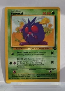 Pokemon VINTAGE - COMUNE - 63/64 - Venonat - quasi nuovo/come nuovo - SPEDIZIONE GRATUITA - Foto 1 di 2