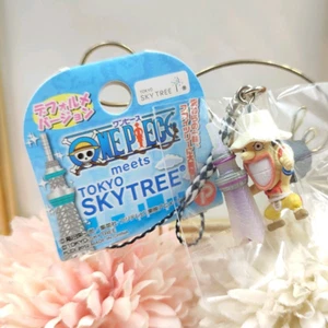 One Piece Usopp Figure Charm Strap keychain Tokyo Skytree Limited Japan 2012 - Picture 1 of 11