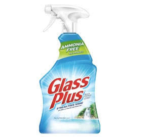 Glass Plus Glass Cleaner, 32 Fl Oz Bottle, Multi-Surface Glass Cleaner - Picture 1 of 8