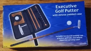 Executive Gulf Putter With Deluxe Padded Case - Picture 1 of 3