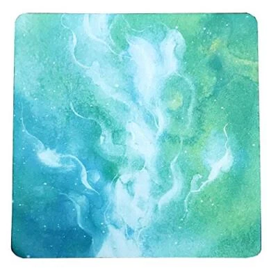 Tappetino per mouse Galassia Galaxy Tastiera PC Computer Universo Verde I.90729 - Immagine 1 di 2