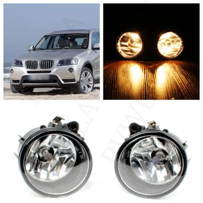 Par de faros antiniebla con bombillas para BMW X3 F25 2011 2012 2013 2014 2015 2016 2017 Foto 1 de 4