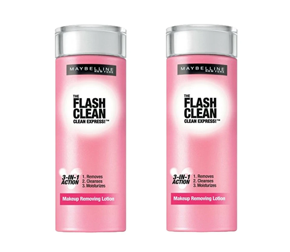 Paquete de 2 lociones desmaquillantes Maybelline New York Clean Express 4 fl. Oz. Foto 1 de 2
