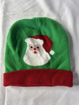 Chapéu gorro de malha Natal Natal Papai Noel chapéu inverno caveira boné unissex infantil - Imagem 1 de 2