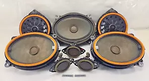 2015-2019 SUBARU Outback Legacy Harman Kardon Premium 8-Piece Speaker SET OEM - Picture 1 of 23