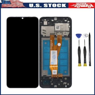 Para Samsung A03 Core A032F A032M Pantalla LCD Pantalla Táctil Digitalizador Reemplazar Marco Foto 1 de 4