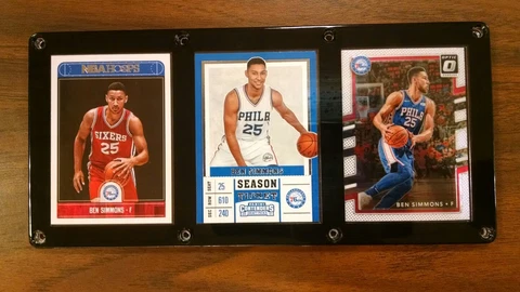 BEN SIMMONS 3 CARD PLAQUE PHILADELPHIA 76'ERS Cover