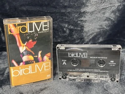 Bird Live Tour 2000+1 Cassette Tape (Sony TH 2001) Japanese Singer J-Pop Jazz - Image 1 of 3