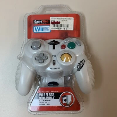 Nintendo GameCube Wii Mad Catz Micro Controller Wireless 2.4ghz Gamepad - New - Image 1 of 4