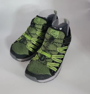 CHACO Outcross 2 Youth Black & Green Hiking Trail Water Shoes - US Size 4 - NEW! - Picture 1 of 5