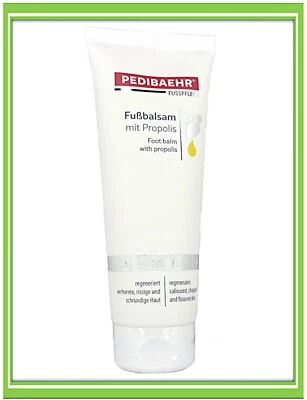 Pedibaehr Propolis Fußcreme Hornhautbalsam Schrundensalbe 125ml |€66,40/L