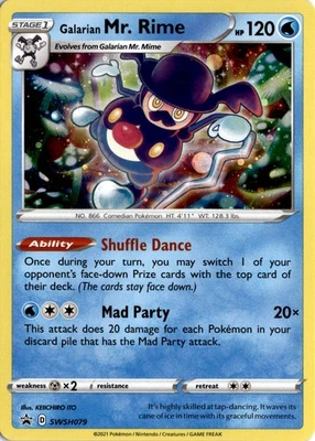Galarian Mr. Rime - Promo SWSH: Sword & Shield Promo Cards SWSH079 NM - Image 1 of 2